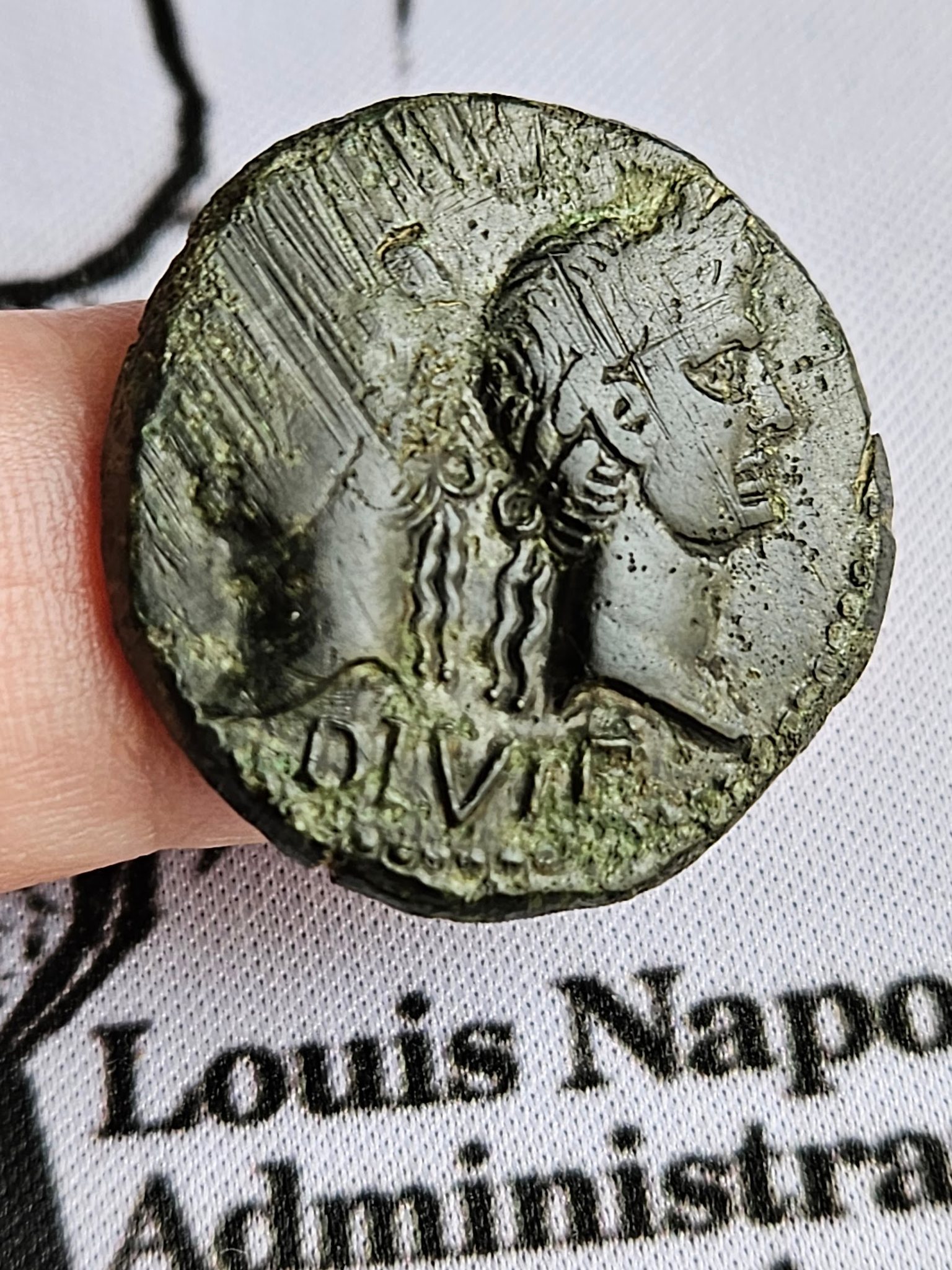 NEMAUSUS - NÎMES - AUGUSTE et AGRIPPA Dupondius COL NEM (as)