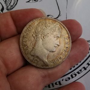 France – 5 Francs Napoléon Ier – 1810 A – Argent – Paris