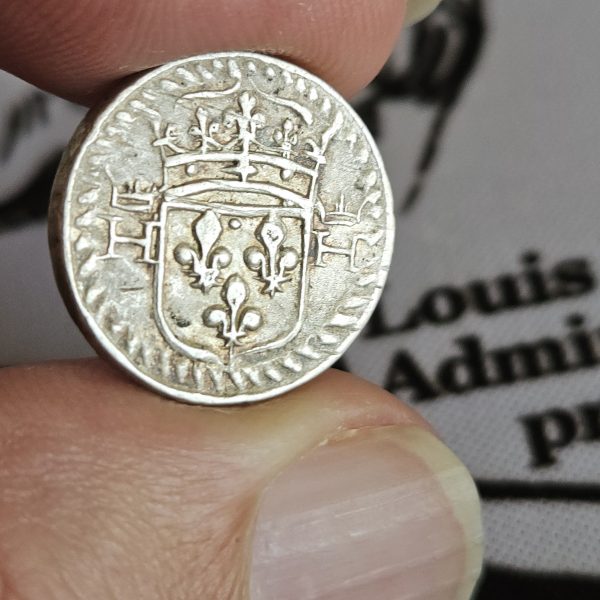 Poids monétaire demi-teston – Apparence argent – Image 4