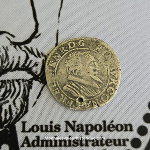 orange - PRINCIPAUTÉ D'orange - FRÉDÉRIC-HENRI DE NASSAU teston, type II