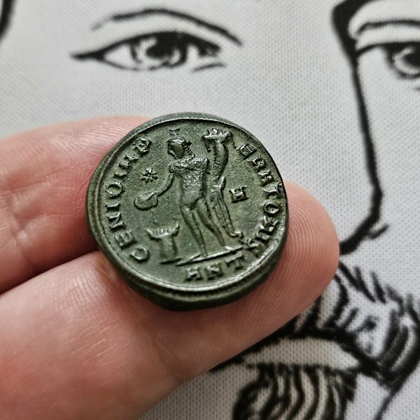 MAXIMIN II DAIA – Follis ou Nummus – Antioche TTB+ – Image 2