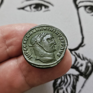 MAXIMIN II DAIA – Follis ou Nummus – Antioche TTB+