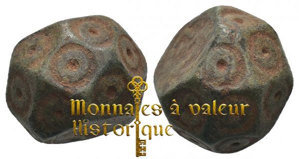 Objet mystérieux byzantin – Poids monétaire en bronze évoquant les dodécaèdres antiques – Image 2