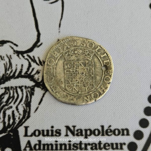 orange - PRINCIPAUTÉ D'orange - FRÉDÉRIC-HENRI DE NASSAU teston, type II – Image 2
