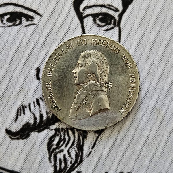 🌟 1 THALER 1798 – ROYAUME DE PRUSSE – FRÉDÉRIC-GUILLAUME III TTB+ PROCHE SUP