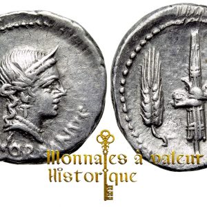 Monnaie romaine authentique rare Denier Norba