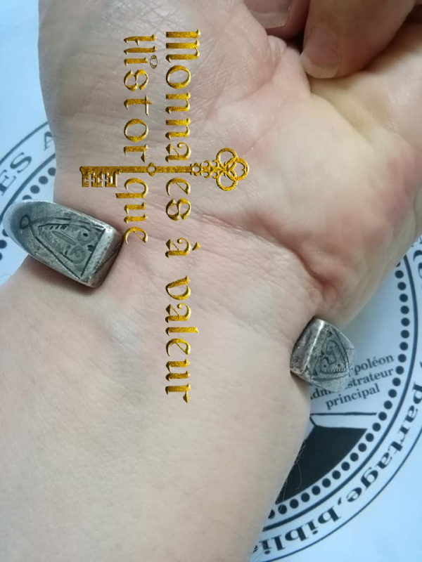 AUTHENTIQUE BRACELET ROMAIN en ARGENT MASSIF – Image 3