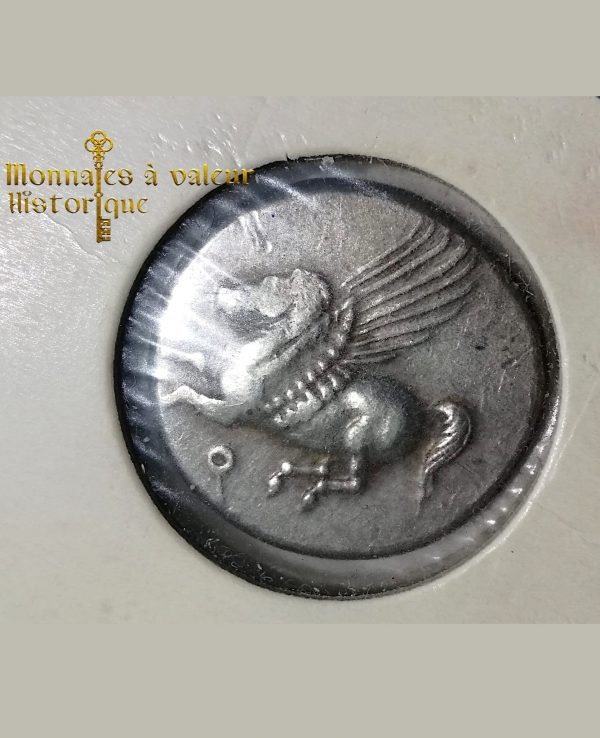 Monnaie grecque antique statere de Corinthe – Image 2