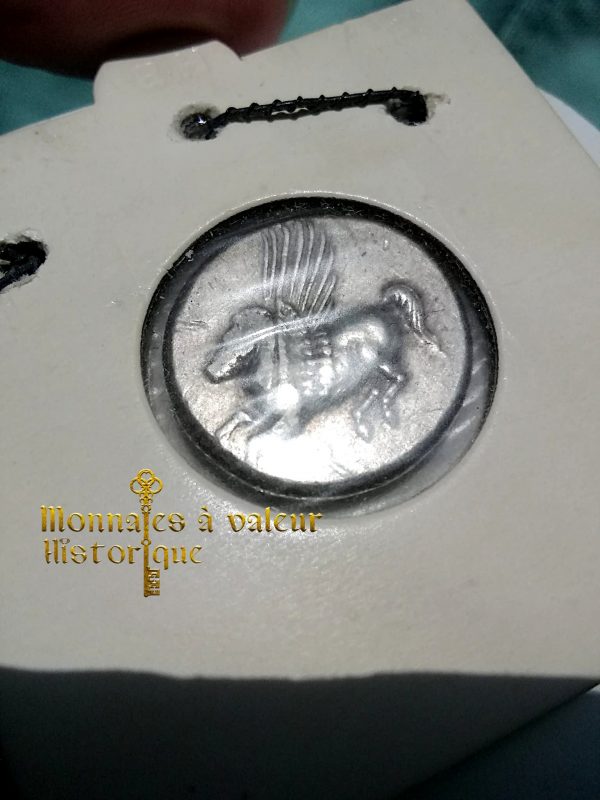 Monnaie grecque antique statere de Corinthe – Image 5