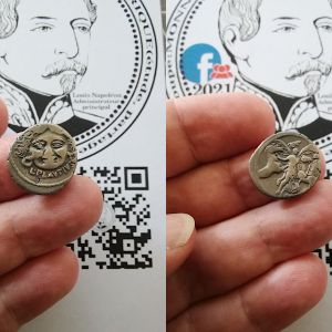 Denier argent Romain Plautia