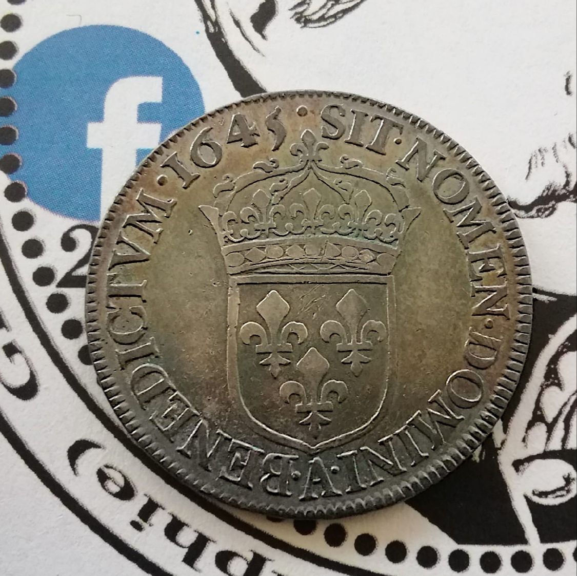 Demi-écu mèche courte Paris atelier du Louvre – Image 3