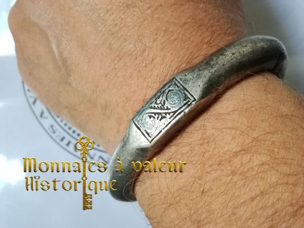 AUTHENTIQUE BRACELET ROMAIN en ARGENT MASSIF – Image 2