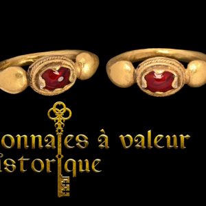 BAGUES MEDIEVALE EN OR 14e-16e siècle après J.-C.