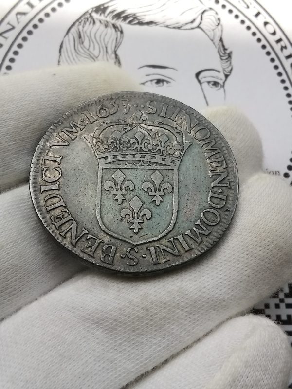 Écu méche longue 1653 (S) Troyes – Image 2