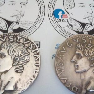 Unique Dupondus Posthume (220 grs d'Argent massif)