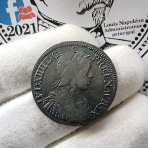 Demi-écu méche longue 1649 (9) Rennes