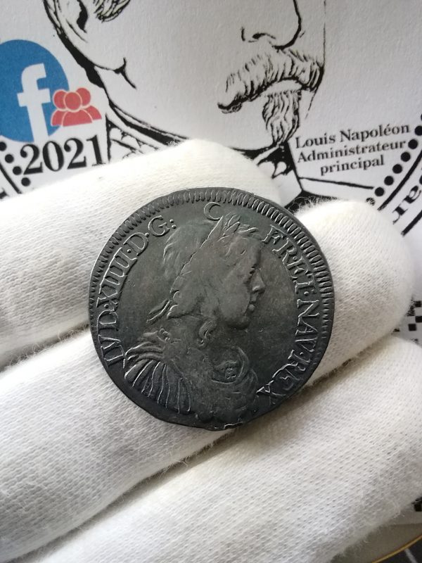 Demi-écu méche longue 1649 (9) Rennes