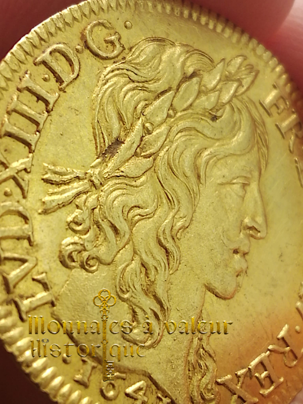 Louis XIII Louis d’or 1641 A (Paris) – Image 6