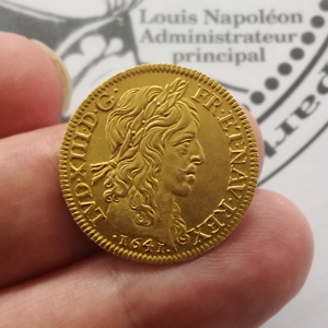 Louis XIII Louis d’or 1641 A (Paris)