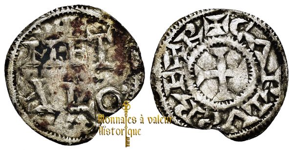 Denier Charles II le Chauve