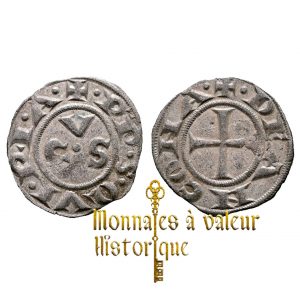ITALIE – LES MARCHES – ANCÔNE – DENIER ARGENT (XIIIᵉ siècle)