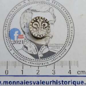 Monnaie féodale uniface en argent – Strasbourg – Rare