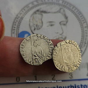 Lot de 2 soldini vénitiens – Francesco Dandolo & Bartolomeo Gradenigo (frappe au marteau)