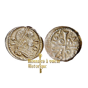 LOUIS XIV Comte de Barcelone denier de 1643 – (Rareté R1)