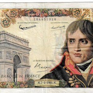 100 Nouveaux Francs BONAPARTE FRANCE 1960