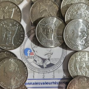 Lot investissement 15 monnaies en argent 100 francs