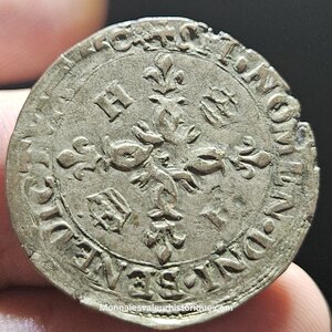 Henri II Douzain aux croissants 1550 Limoges