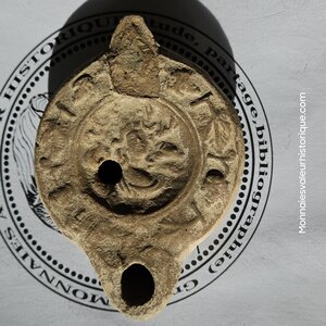 Lampe à huile période romaine