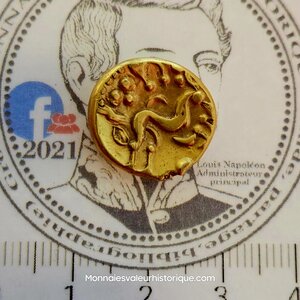 Statère des Ambiani en or jaune