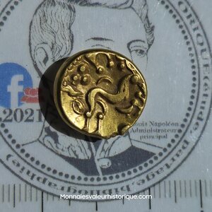 Statère des Ambiani en or jaune