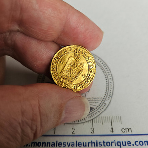 Florin / Ducat d’Or Hongrie 1610 – Matthias II – Atelier Kremnica (KB) – SUP