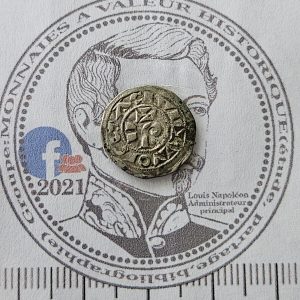 LANGUEDOC - COMTÉ DE toulouse - raymond V, raymond VI OU raymond VII obole