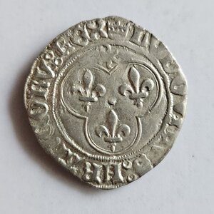 Blanc au soleil de Louis XI “Le Prudent” – Tours – Superbe exemplaire Q.SUP