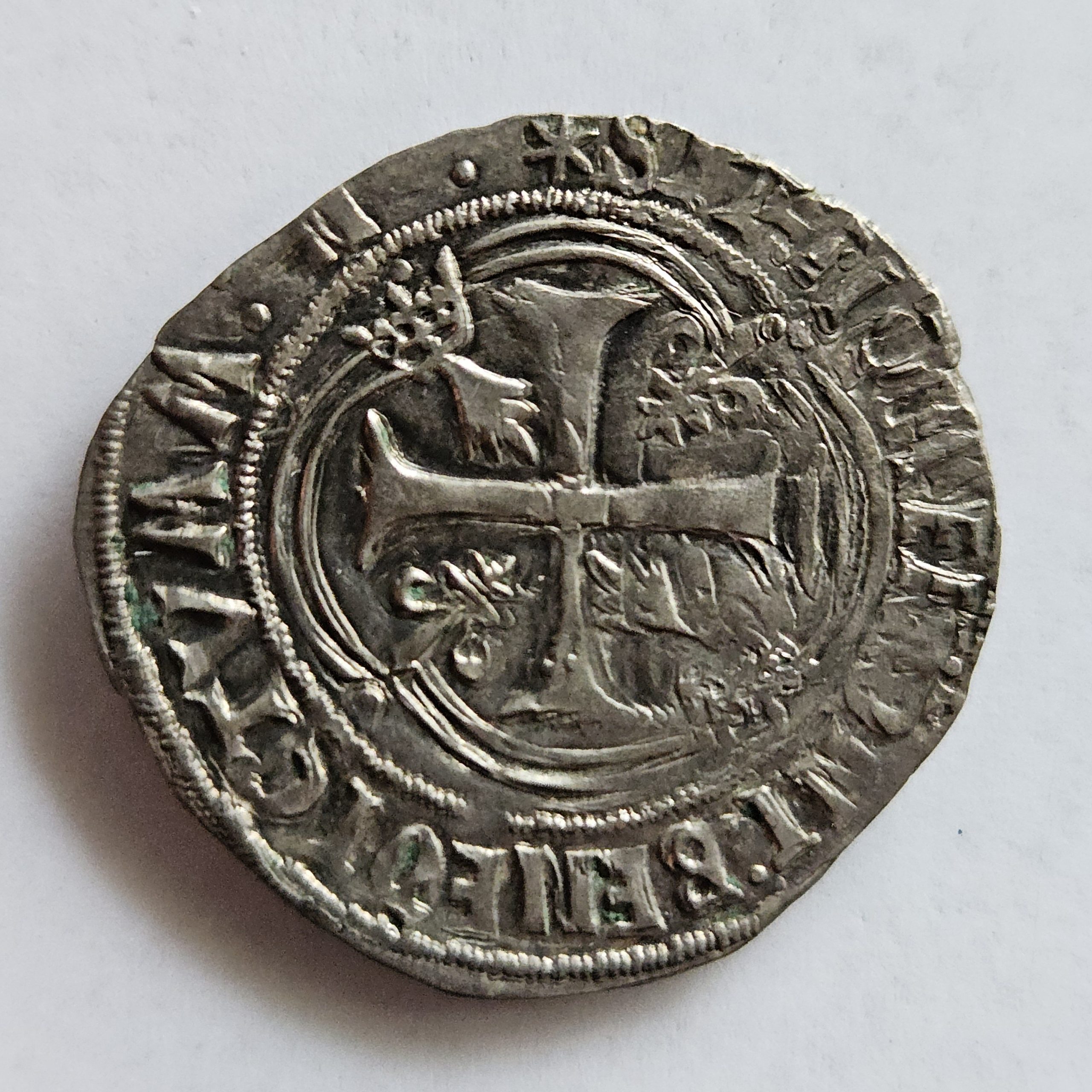Blanc de Bretagne de Louis XII – Nantes – Rare monnaie bretonne aux hermines couronnées – Image 2