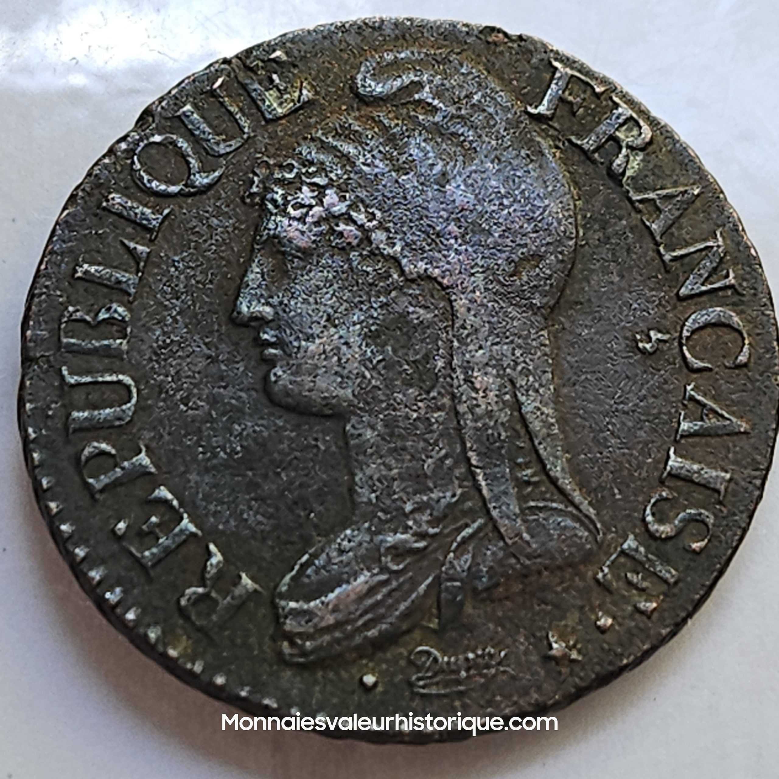 Directoire, 5 centimes Dupré, An 5 Metz TTB+/TTB
