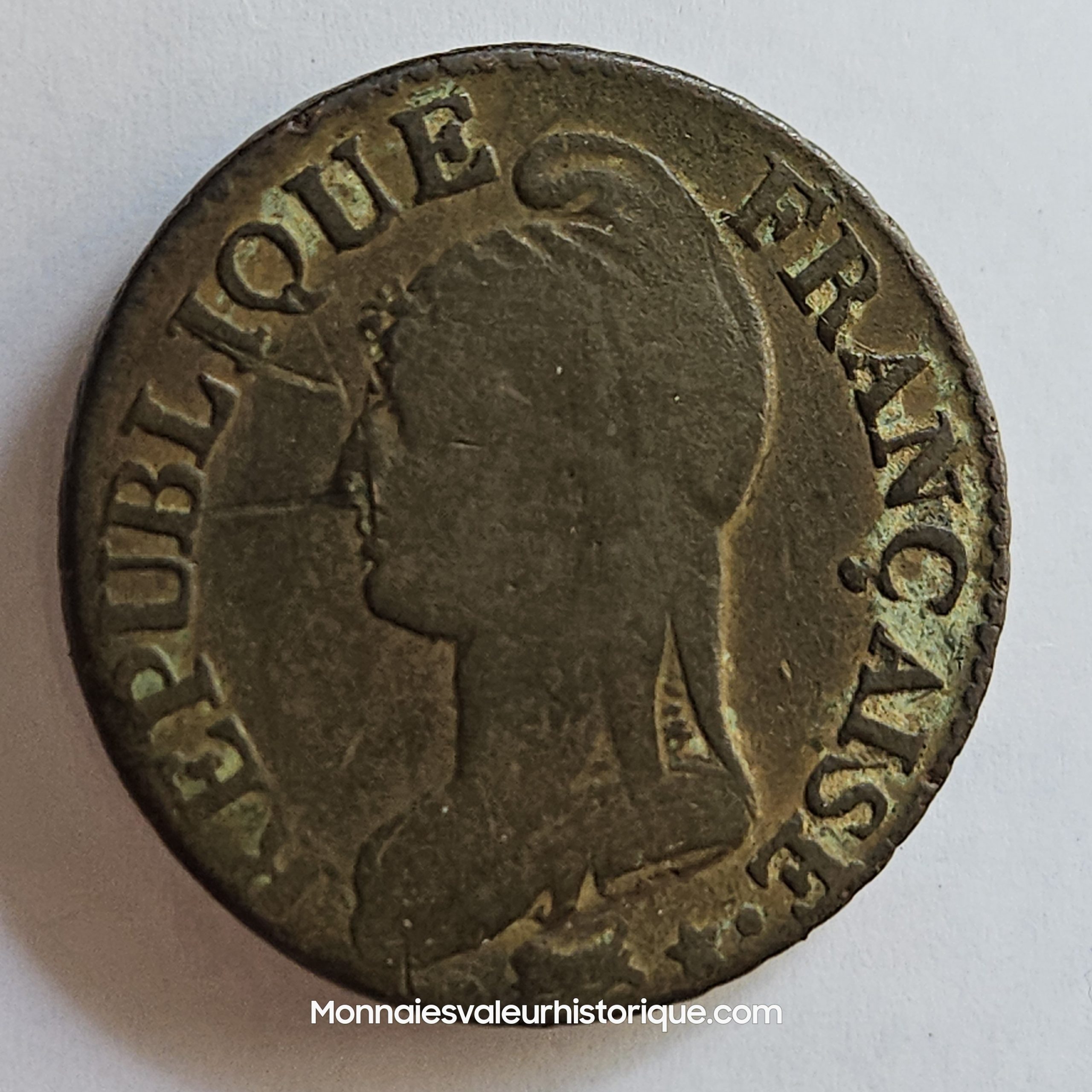 Directoire, 5 centimes Dupré grand module, An 7/5 Paris – Image 4