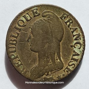 Directoire, 5 centimes Dupré grand module, An 7/5 Paris