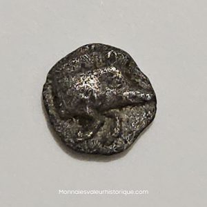 Hémiobole mysie cysique Lion - sanglier