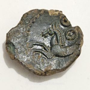 Aulerques Eburovices Evreux bronze cheval