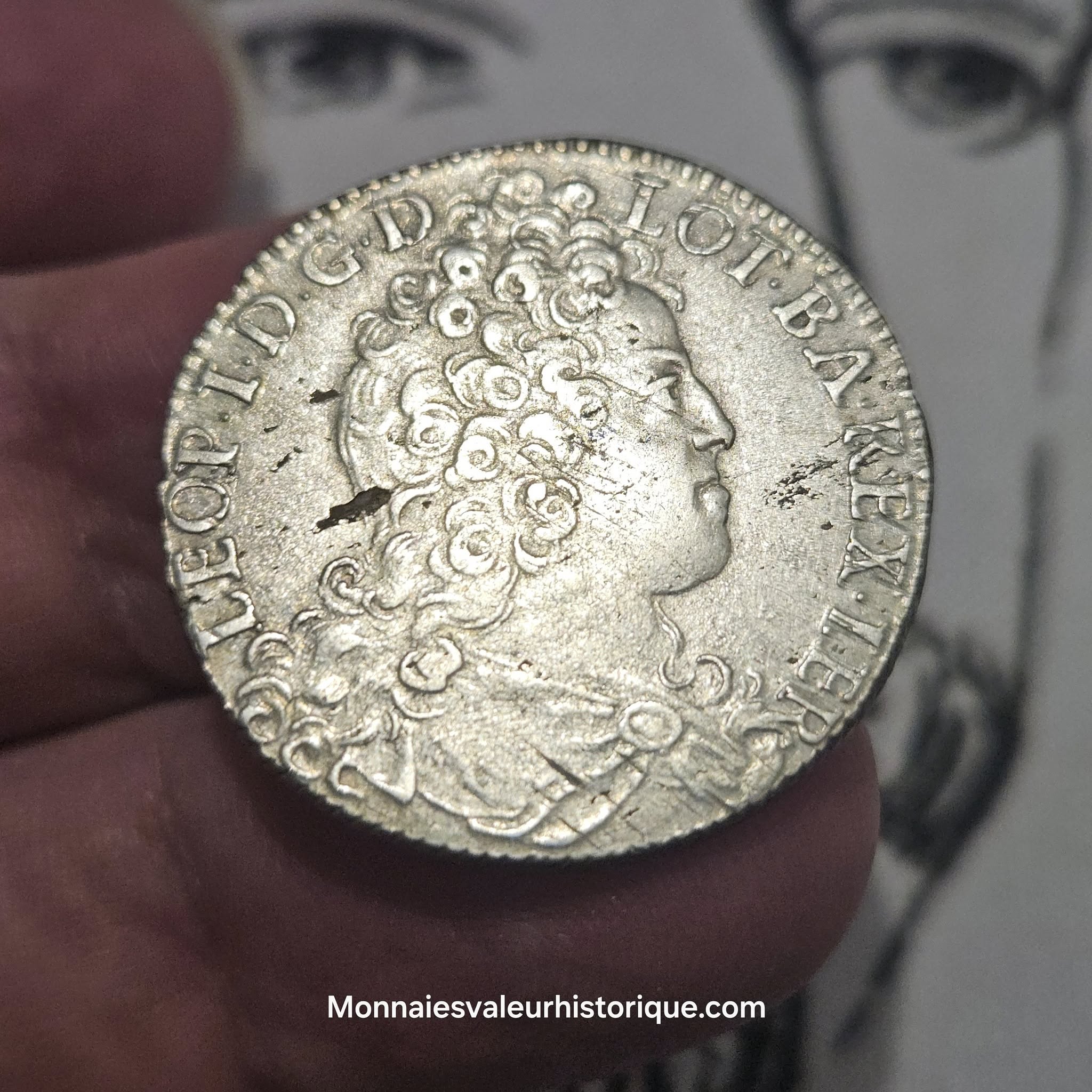 LORRAINE - DUCHÉ DE LORRAINE - LÉOPOLD Ier Teston – Image 3