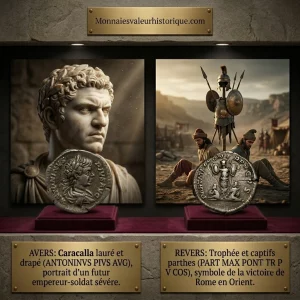 caracalla Denier Q.SUP/TTB
