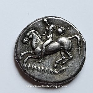 CALABRE - tarente Nomos, statère ou didrachme