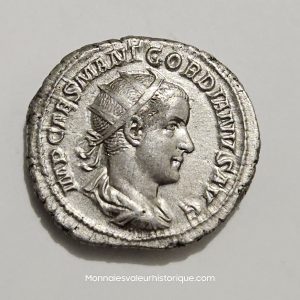 GORDIEN III Antoninien FDC