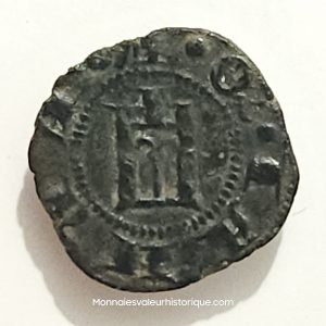 Monnaie médiévale Italienne denier minuto de Gênes