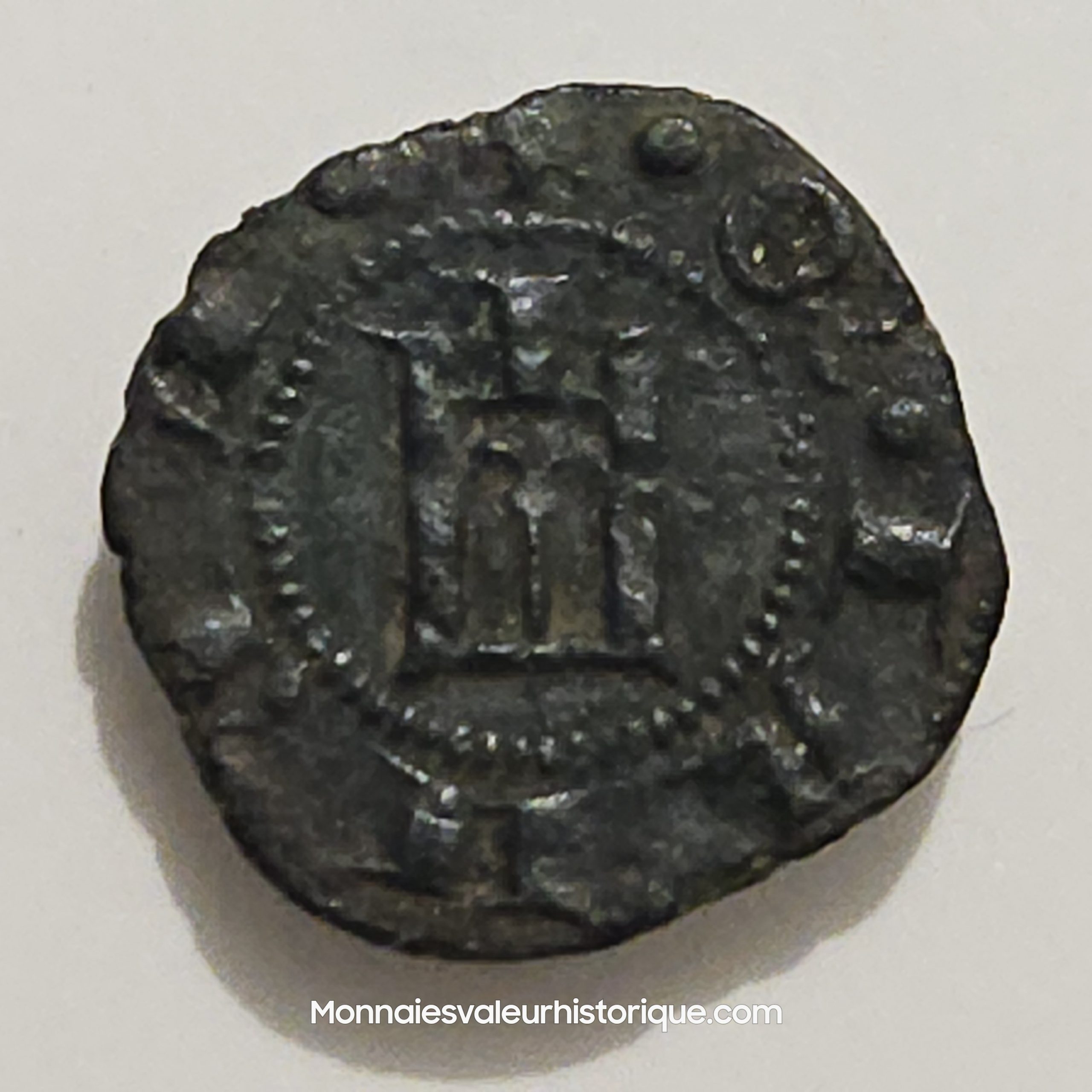 Monnaie médiévale Italienne denier minuto de Gênes – Image 3