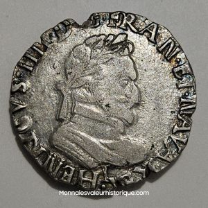 HENRI IV LE GRAND Demi-franc, type de Limoges 1607 Limoges